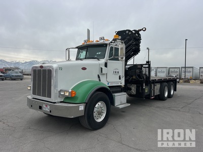 2011 Hiab 377 E-7 HIPRO 22040 lb Knuckle Boom on 2012 Peterbilt 367 6x4 Camión Grúa