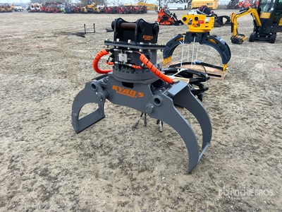 Ryan's Equipment 59 in Rotating Excavator Grapple