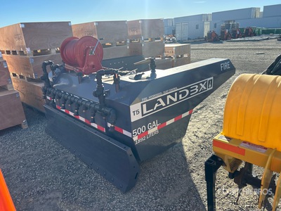 2025 Fyrebx T5 90 in 500 gal Skid Steer Fire/Dust Suppression Attachment (Unused)