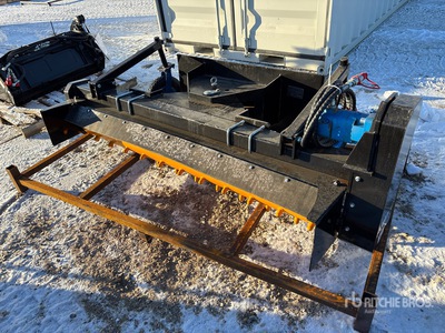 2025 GIYI GY-LPR71 72 in Skid Steer Power Rake (Unused)