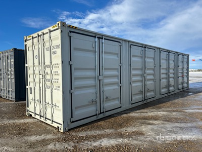 2025 40 ft High Cube Multi-Door Storage Container