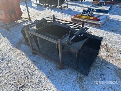 2025 GIYI GY-PG72 72 in Benne avec Grappin pour chargeuse à différentiel (Unused)