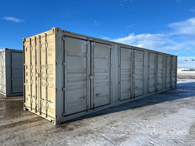 2026 40 ft High Cube Multi-Door Storage Container