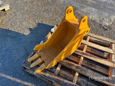 2026 GIYI GY-BK 12 in Digging エクスカベーター用バケット - Fits Cat 307 (Unused)