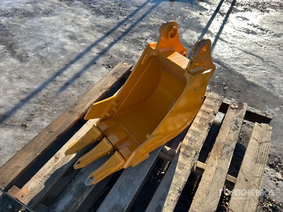 2026 GIYI GY-BK 12 in Digging エクスカベーター用バケット - Fits Cat 303 (Unused)