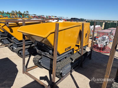 2026 SDLOOL SL-X1200J Stand-On Swivel Mini Chariot à béton (Unused)