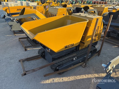 2026 SDLOOL SL-X1200J Stand-On Swivel Mini Chariot à béton (Unused)