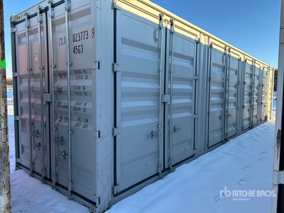 2025 40 ft High Cube Multi-Door Storage Container