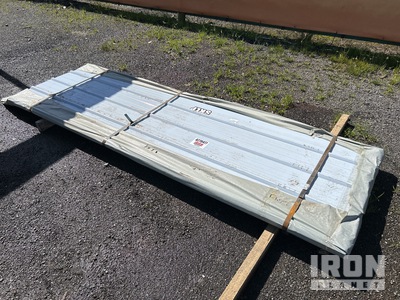 Quantity of (50) SKLP SK-XH50 950 mm x 3 m Galvalume Corrugated Steel Panels (Unused)
