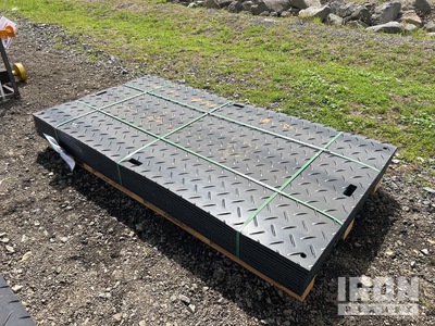 Quantity of (12) SKLP SK-LJB12 1200 mm x 2400 mm Polyethylene Ground Protection Mats (Unused)