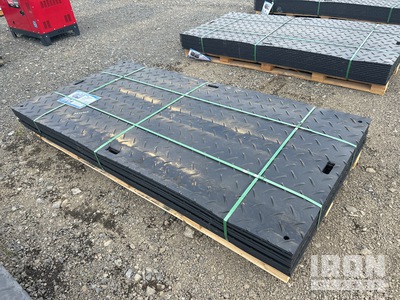 Quantity of (12) SKLP SK-LJB12 1200 mm x 2400 mm Polyethylene Ground Protection Mats (Unused)