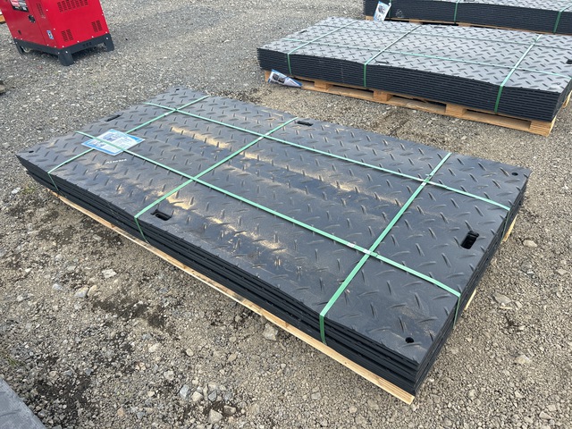 Quantity of (12) SKLP SK-LJB12 1200 mm x 2400 mm Polyethylene Ground Protection Mats (Unused)