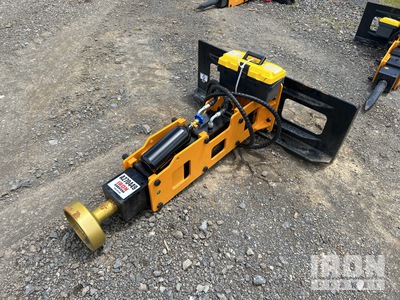 2025 GIYI GY-D680 Skid Steer Post Driver (Unused)