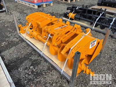 Quantity of (8) GIYI Excavator Attachment - Fits Cat 301 (Unused)