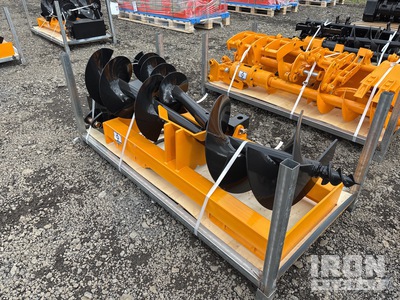 GIYI GY-SA Skid Steer Auger (Unused)