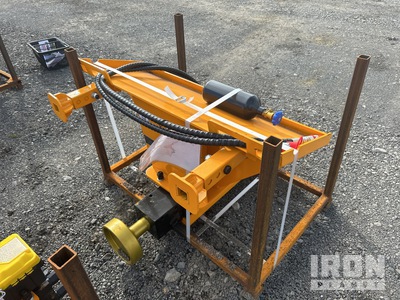 2025 GIYI GY-AD680 Skid Steer Post Driver (Unused)