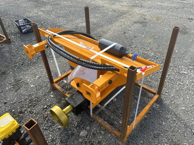 2025 GIYI GY-AD680 Skid Steer Post Driver (Unused)