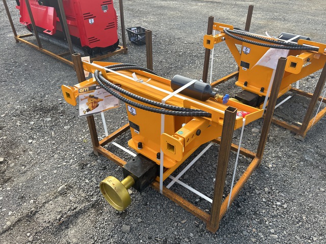 2025 GIYI GY-AD680 Skid Steer Post Driver (Unused)