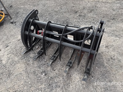 2026 GIYI GY-MCLG60 44 in Skeleton Grappin pour chargeuse à différentiel - Fits GIYI MCLG60 (Unused)