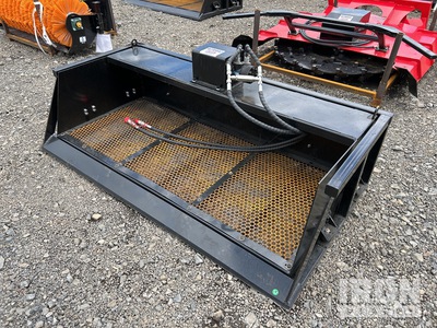 2025 GIYI GY-VB59 1950 mm Vibrating Skid Steer Bucket (Unused)