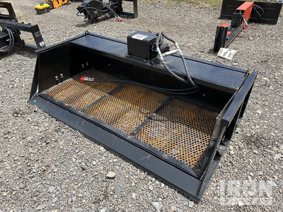 2025 GIYI GY-VB59 1950 mm Vibrating Skid Steer Bucket (Unused)