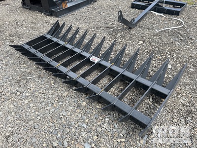2025 GIYI GY-REB5 2150 mm Skid Steer Rake (Unused)