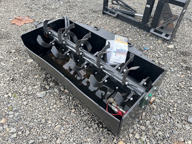 2025 GIYI GY-XGJ 1000 mm Mini Skid Steer Tiller (Unused)
