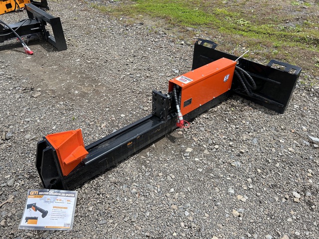 2025 GIYI GY-HLS25 Skid Steer Wood Splitter (Unused)