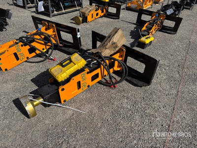 2026 GIYI GY-D680 9 in Enfonce-pieu pour chargeuse à différentiel (Unused)