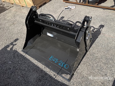 2026 GIYI GY-XKH39 39 in General Purpose Mini Skid Steer Bucket (Unused)