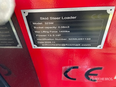 2026 SDLOOL SL-323W Chargeuse à direction à glissement (Unused)