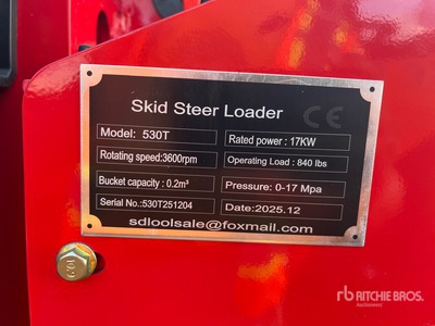 2026 SDLOOL SL530 Chargeuse sur rails compacte (Unused)