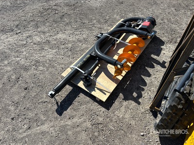 2026 GIYI GY-TA74 8 in 3-Point Hitch Auger (Unused)