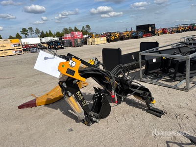 2026 GIYI GY-MBD85 8.5 in Mini Skid Steer Backhoe (Unused)