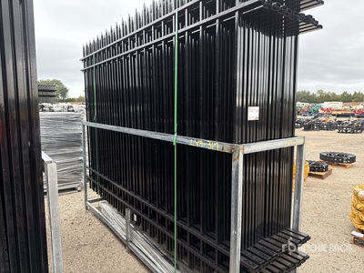 Quantity of 2026 SKLP SK-N20 10 ft x 7 ft Galvanized Fencing (Unused)