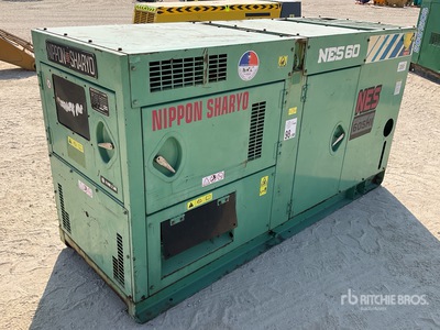 1990 Nippon Sharyo NES60SHI 50 kVA Skid-Mounted Generator Set
