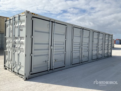 2025 40 ft High Cube Multi-Door Contenedor de almacenamiento