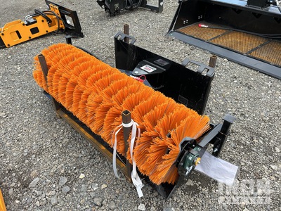 2025 GIYI GY-SE61 1550 mm Skid Steer Broom (Unused)