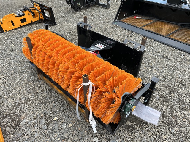 2025 GIYI GY-SE61 1550 mm Skid Steer Broom (Unused)