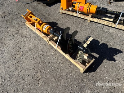 2026 GIYI 16 in Excavator Auger - Fits Cat 303 (Unused)