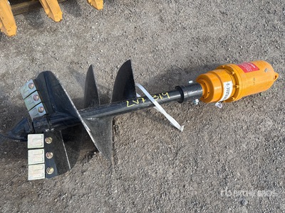 2026 GIYI 16 in Excavator Auger - Fits Cat 303 (Unused)