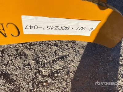 2026 GIYI Excavator Rake - Fits Cat 307 (Unused)