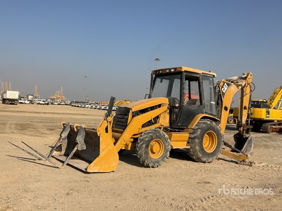 2000 Cat 426C 4x4 Graaflaadmachine