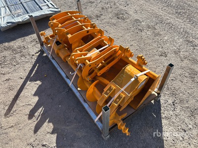 Quantity of (8) 2026 GIYI VCA-8 Mini Excavator Attachments - Fits Cat 301 (Unused)