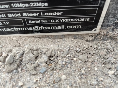 2026 GIYI GY-BF39 Mini Skid Steer Bale Spear (Unused)