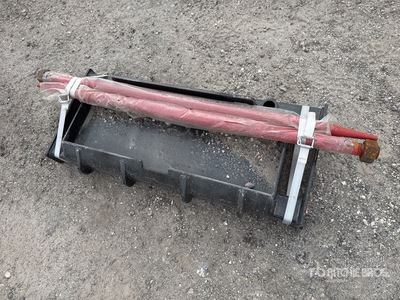 2026 GIYI GY-BF39 39 in Mini Skid Steer Bale Spear - Fits BF39 (Unused)
