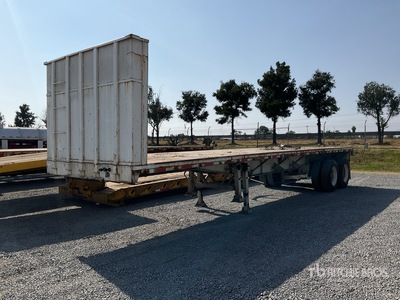 2002 Mareqsa 2002 35 ft T/A Plataforma / Flatbed Trailer