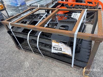 Quantity of (5) 2026 GIYI GY-FR60 60 in Skid Steer Forks (Unused)