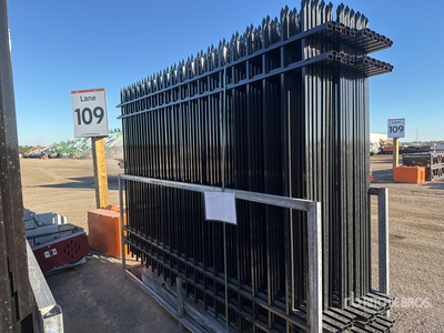 Quantity of (20) 2026 SKLP SK-N20 10 ft x 7 ft Galvanized Fencing (Unused)