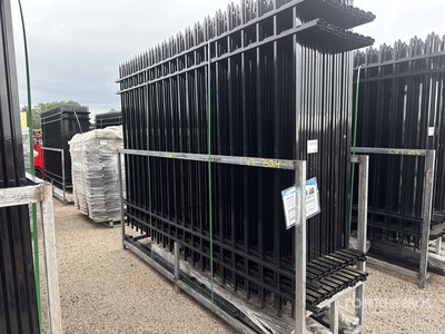 2026 SKLP SK-N20 10 ft x 7 ft Galvanized Fencing (Unused)